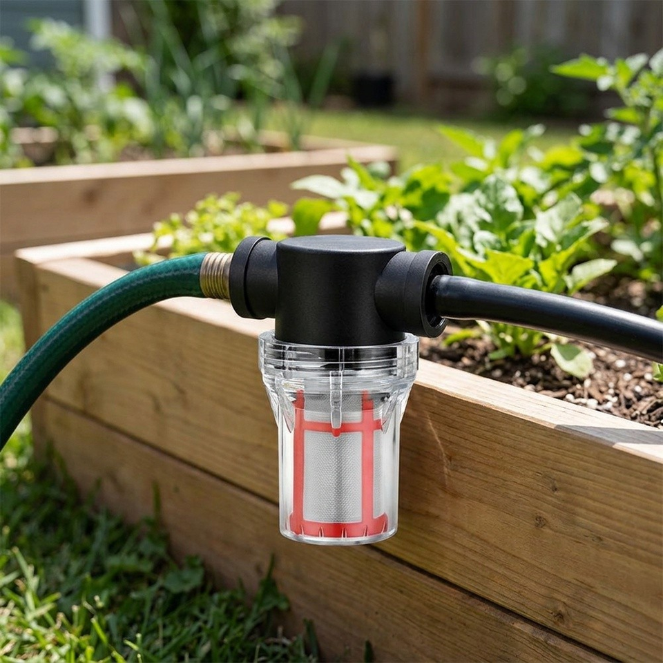 ABS Inline Water Filter Screen Prefilter for Sprinkler and Drip For ...