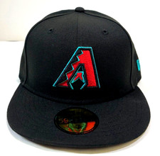 Arizona Diamondbacks MLB NE AC ALT "A" Fitted Hat Black
