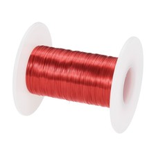 0.12mm Magnet Wire 1631ft (497m) Enameled Copper Wire 50g 155C, Red