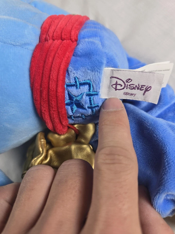 Disney Scentsy Genie Plush Aladdin Stuffed Toy Blue 2021 Scent Buddy Doll 16" - Image 3 of 4