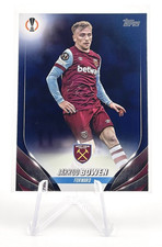 Jarrod Bowen 2023-24 Topps UEFA Club Competitions Navy Blue /250 #158 West Ham