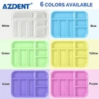 Dental Instrument Divided Tray Autoclavable Plastic Divided Trays  for Medical