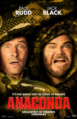 2025 Anaconda 11x17 Movie Poster Jack Black Paul Rudd Adventure Comedy Art T2