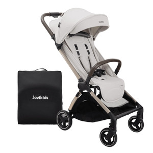 JoviKids Ayla Pushchair Lightweight, Compact & Travel-Friendly - Beige