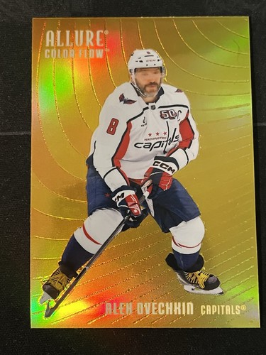 2025-26 Upper Deck Allure - Color Flow Alex Ovechkin #CF-12 Orange Yellow