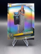 2025 Panini Prizm Ajša Sivka RC Silver Prizm #85 Chicago Sky Rookie