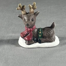 VTG Byron Molds Christmas Deer Laying Figurine