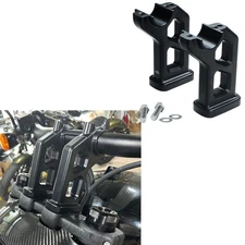 5" Tall 1.5" Handlebar Risers Clamp for Harley Softail Fat Bob FXFB FXFBS 18-24