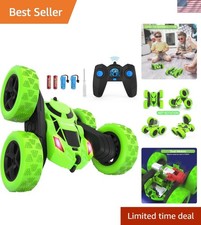 Rechargeable 4WD LED Stunt Car for Kids: Thrilling 360 Spins All-Terrain Fun