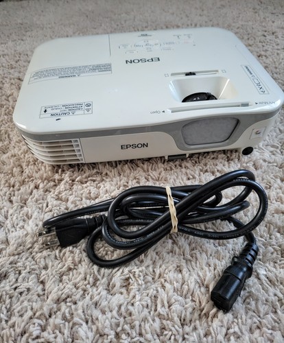 Epson H518A PowerLite X15 LCD Projector - Tested - Read Description