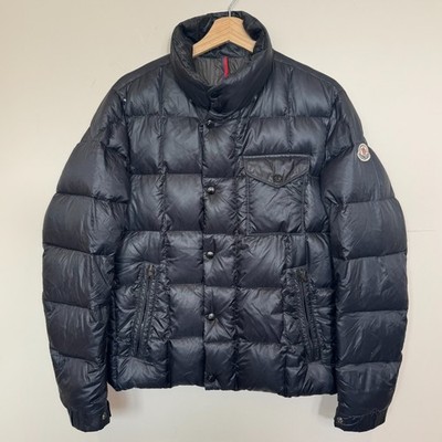 Moncler Korum Down Puffer Jacket Navy Size 3 Large Authentic Goose Down Coat