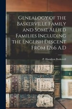 P Hamilton 1848 Genealogy of the Baskerville ...