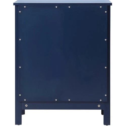 Elegant Lighting SC012430BL Adian Blue Bathroom Storage Cabinet - Picture 4 of 11
