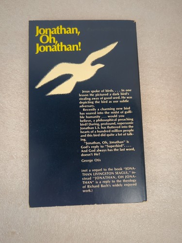 Jonathan, Oh, Jonathan! A Search by Lu Neil Isett, 1974 PB, Religious - Picture 2 of 4