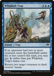 Whiplash Trap #70 Duel Decks: Speed vs. Cunning MTG Common