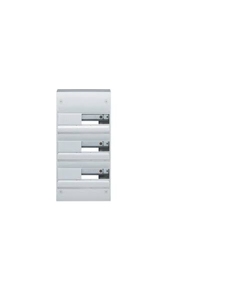 Coffret modulaire Hager Gamma+ GD313A à 3 rangées de 39 modules pour tableau électrique
