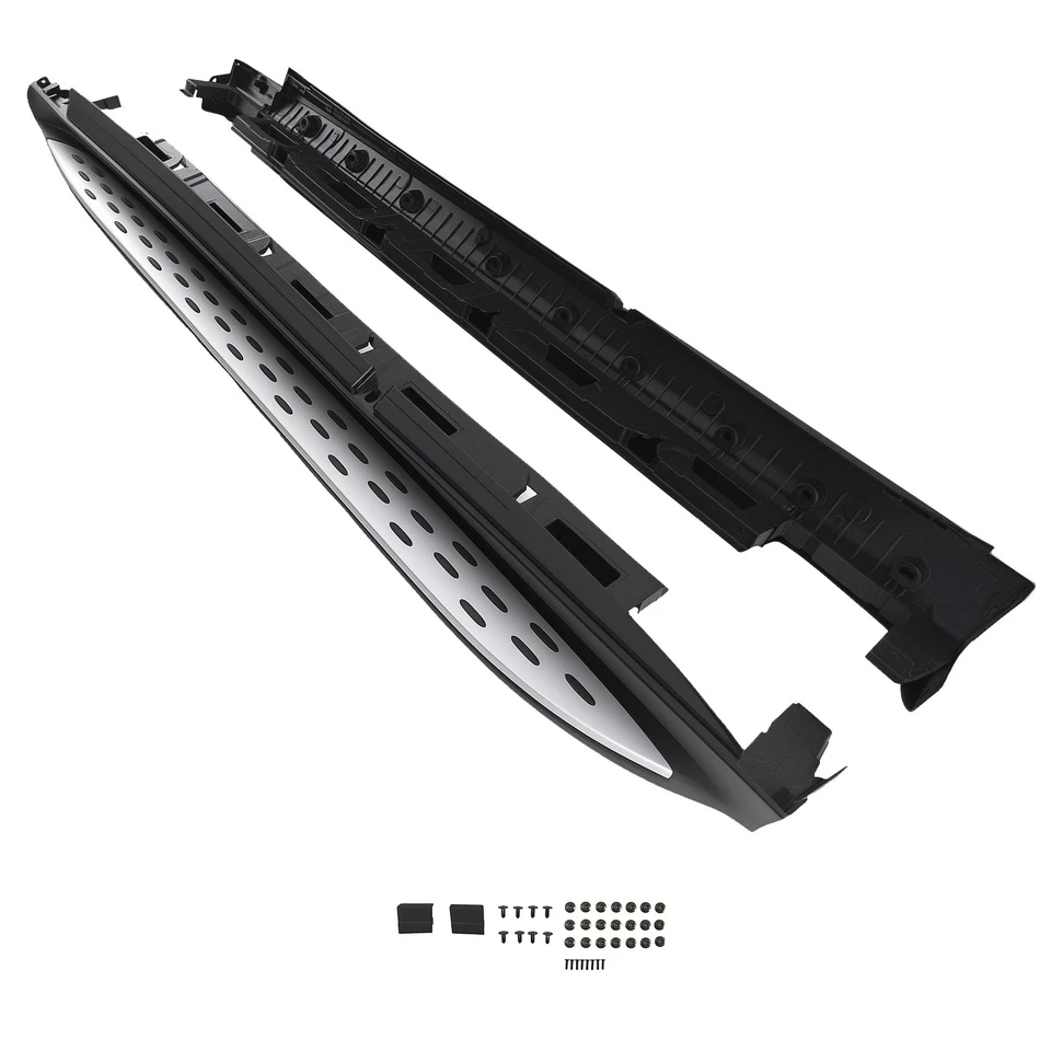 Nerf Bar Side Steps for Mercedes-benz ML350 W166 2012-2015 GLE 2016-2018 Black - Imagem 4 de 4