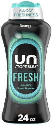 Downy Unstopables In-Wash Scent Booster Laundry Beads, Fresh Scent, 24 oz