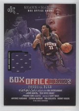 2001-02 EX Box Office Draws Memorabilia Shawn Marion 0b9