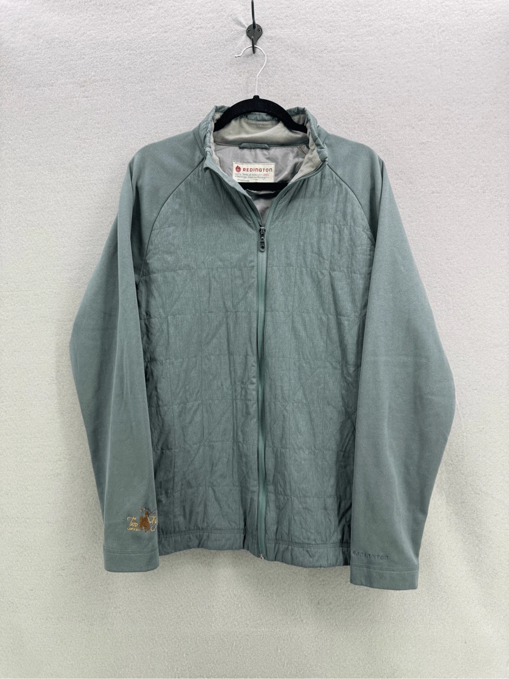 Redington Mens Green Core Insulated Slate Casting Fly Fishing Jacket Size Large