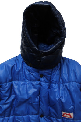 Vintage Mountain Equipment Hooded Puffer Jacket Herren Medium Blue LJKTC769