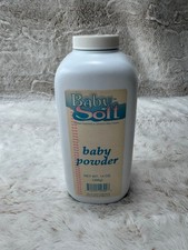 Vintage New Baby Soft Johnson  s Baby Powder TALC 14oz 396g NEW SEALED