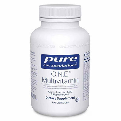 O.N.E. Multivitamin 120 Capsules Pure Encapsulations EXP 09/2027