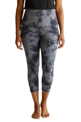 Threads 4 Thought ReActive Maternity Tie Dye Leggings Plus Size 2X Indigo Multi