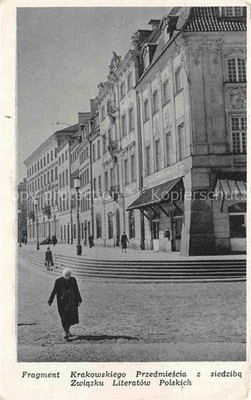 Krakau KRAKOW PL Fragment Kragowskiego Przemiescia z siedzibq