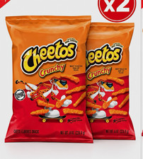 Cheetos Crunchy Cheese Flavoured Snacks 2 Pack 226.8g USA IMPORT 
