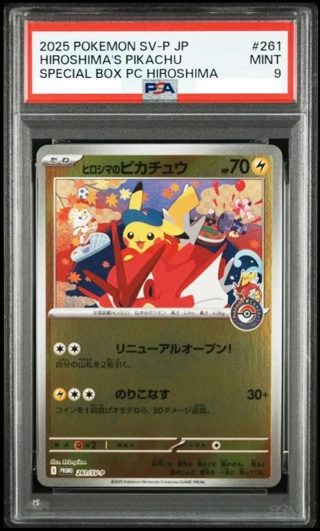 Collectible Individual Grade 9 Pikachu Pokémon TCG Card Games in