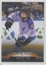 2024-25 Tim Hortons Retrospective Rookies Celebrated Prodigies Emily Clark 1rg4
