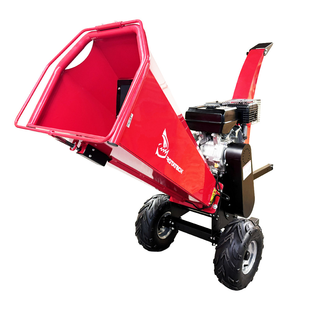 Rotatech Wood Chipper 15HP Petrol 120mm Chute Wood Chipper