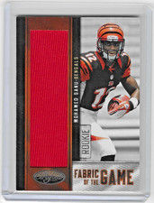 2012 Panini Certified Fabric of the Game MOHAMED SANU JERSEY RC #91/199 Bengals