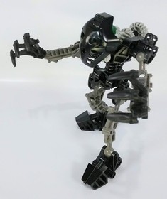 Lego Bionicle Toa 8532 Onua - Complete - No Instructions or Canister - Year 2001