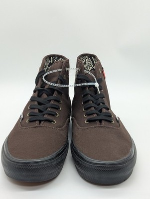 Vans x Hockey Authentic High \'Dark Brown\' Andrew Allen Collab - Mens Size 13 New Vans x Hockey Authentic High  main image 2
