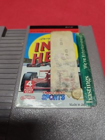 Gioco vintage originale Nintendo NES Danny Sullivan's Indy Heat con scatola originale 1992