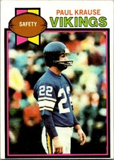 1979 Topps #489 Paul Krause