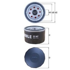 Ölfilter 24266706 für Dacia Dokker Duster HS Lodgy JS Logan LS 2 FS MCV KS US