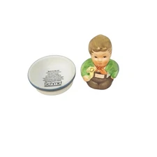 1984 Schmid Inspired By Berta Hummel Statuette Thimble “Hark The Herald”