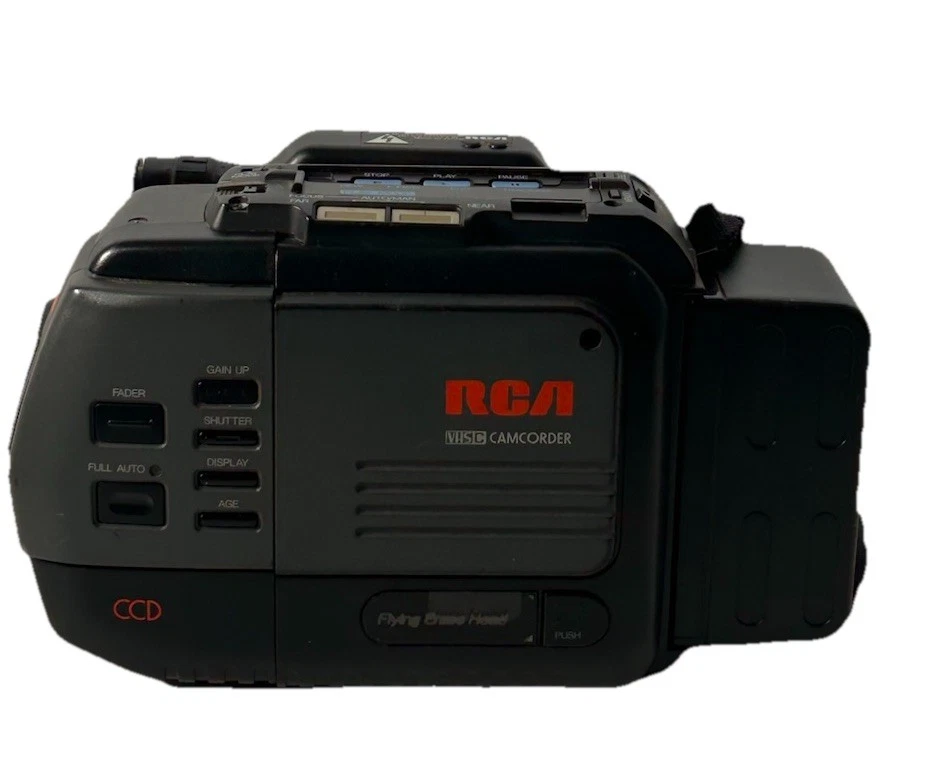 VTG  RCA CC180 VHS-C Compact VHS Camcorder With Battery And Charger Parts/Repair - Image 3 of 4