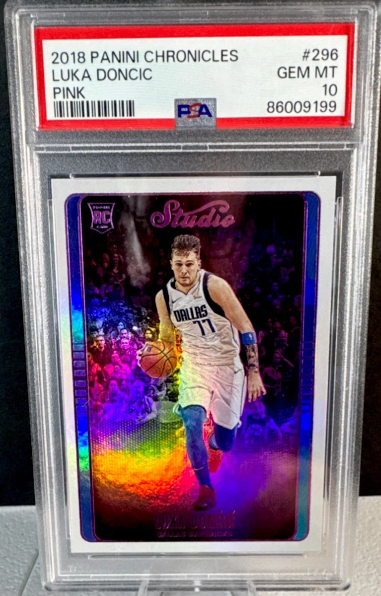 Luka Dončić 10 Graded Basketball Rookie Sports Trading Cards