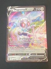 CARTE POKEMON MAGEARNA V 128/195 FR ULTRA RARE EB TEMPETE ARGENTÉE - NM/M