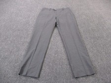 John Varvatos Pants Men 38 X 31 Gray Wool Signature Tailored Dress Business Suit