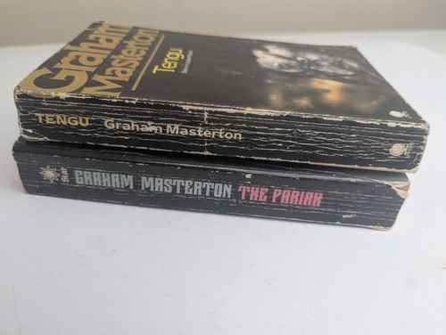 GRAHAM MASTERTON Tengu The Pariah Horror Paperback Books Set Creepy - Picture 7 of 13