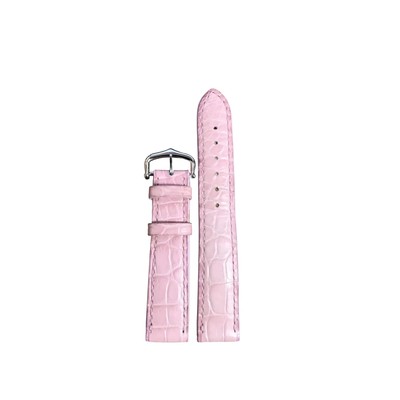 Chopard Genuine 18x16mm Pink Leather Strap With Buckle