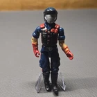 Hasbro G.I. Joe Cobra Vipers Action Figure Blue/Black/Red/Tan w/ File Card 1983