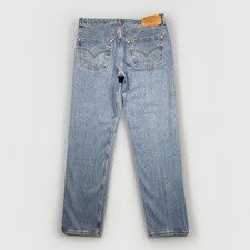 VTG Levis 501 Jeans Made In USA Button Fly Mens 38x34 Fits 36x33 