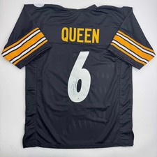 Autographed/Signed Patrick Queen Pittsburgh Black Football Jersey JSA COA