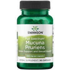 Swanson Full Spectrum Mucuna Pruriens 400 mg 60 Capsules